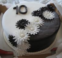 Snehové torty - poťahované, narodeninové