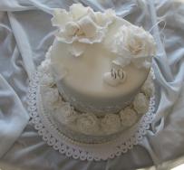 Snehové torty - poťahované, svadobné